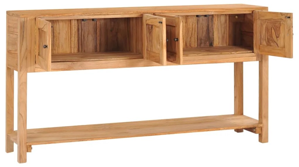 288894 vidaXL Servantă, 140 x 30 x 75 cm, lemn masiv de tec