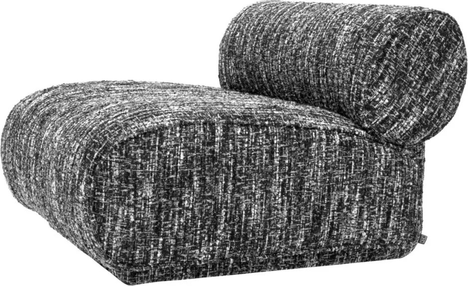 Fotoliu elegant design LUX Urbano, Boucle sonata black