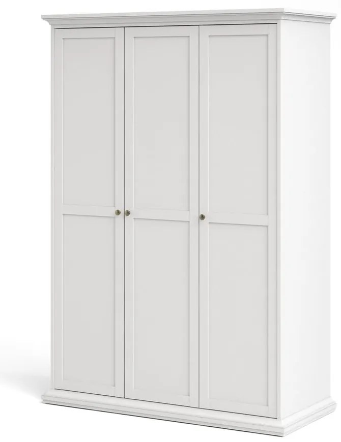 Șifonier alb 139x201 cm Paris – Tvilum