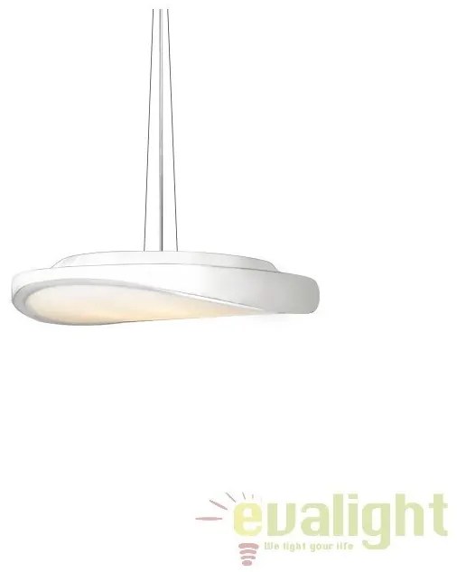 Lustra suspendata design modern 48cm Circulo White