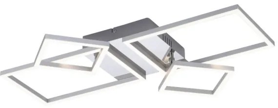 Lustră LED aplicată IVEN 2xLED/12W/230V + 2xLED/5,5W Leuchten Direkt 14030-55