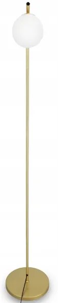 Lampă de podea 1xG9/40W/230V auriu/alb