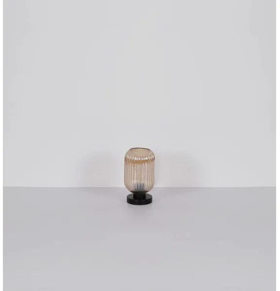 Lampă de masă Globo 15469TA NORMY 1xE27/40W/230V maro