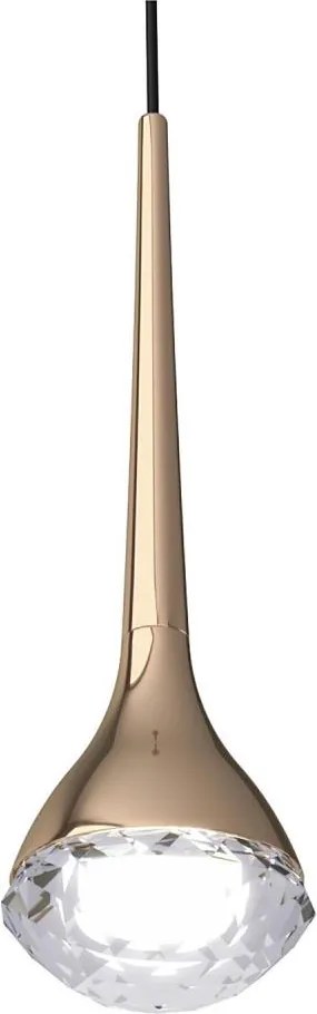 Open Design OR80315 - Lustră LED pe cablu CRIMA LED/7W/230V roz auriu