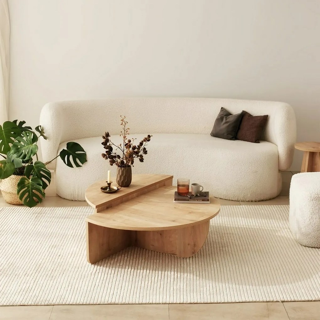 Măsuță de conferință Podium Sapphire Oak