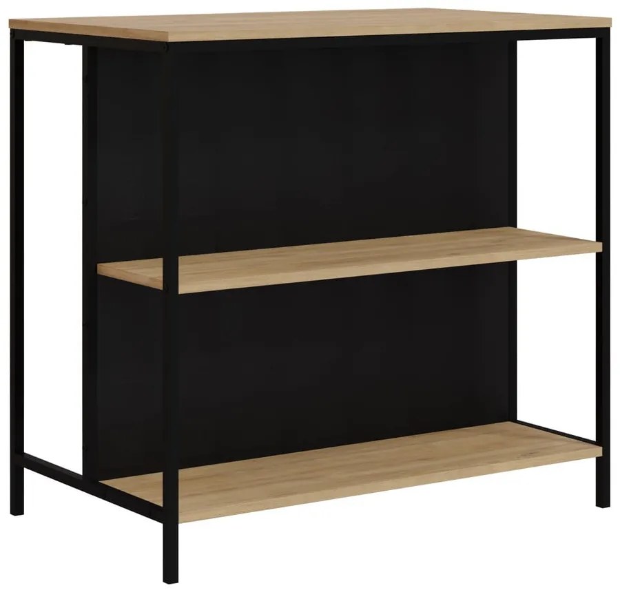 Masă de bar cu aspect de lemn de stejar 60x100 cm Sagi – Marckeric