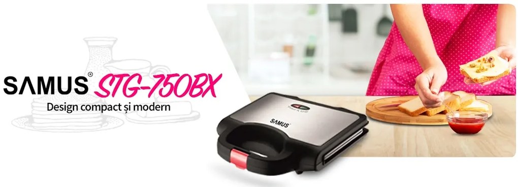 Sandwich maker Samus STG-750BX