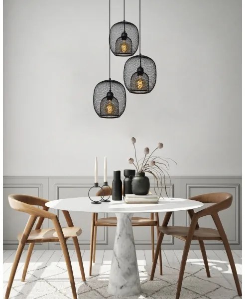 Lustră pe cablu JERREL 3xE27/40W/230V Lucide 78396/03/30