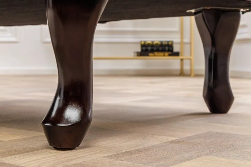 Pat de zi/ Canapea relax clasica stil englezesc Chesterfield gri