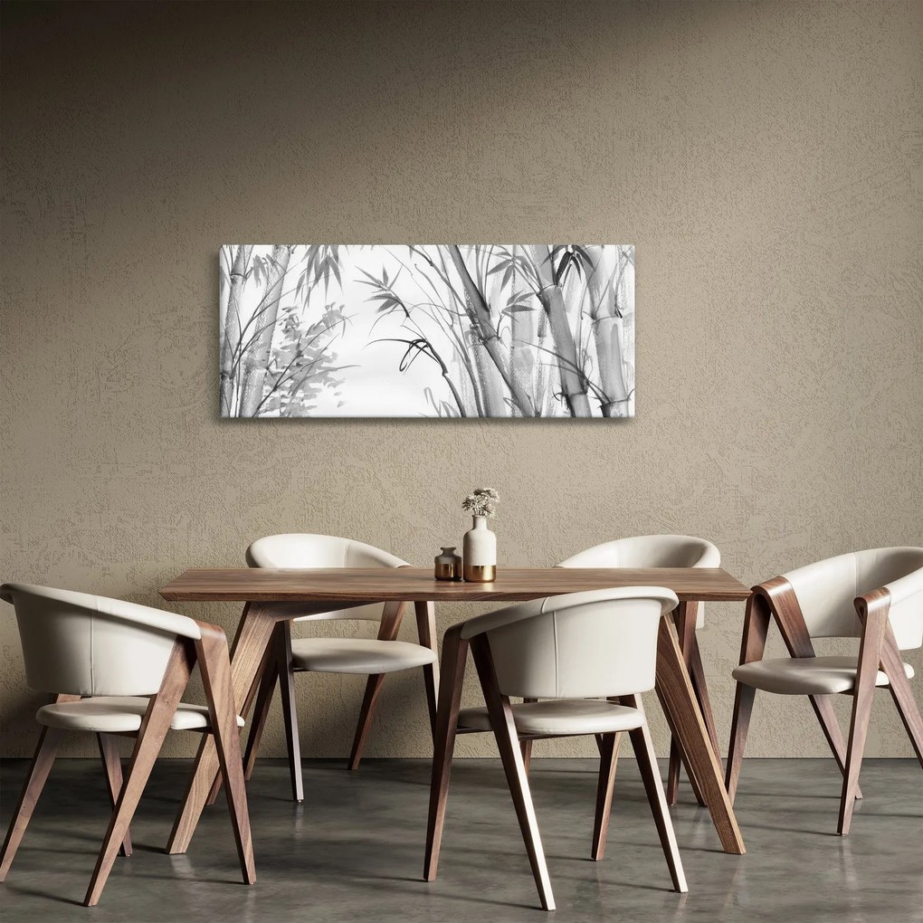 Tablou - Pădure de bambus (120x50 cm)