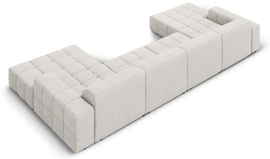 Colțar gri deschis (în formă de "U") Chicago – Cosmopolitan Design