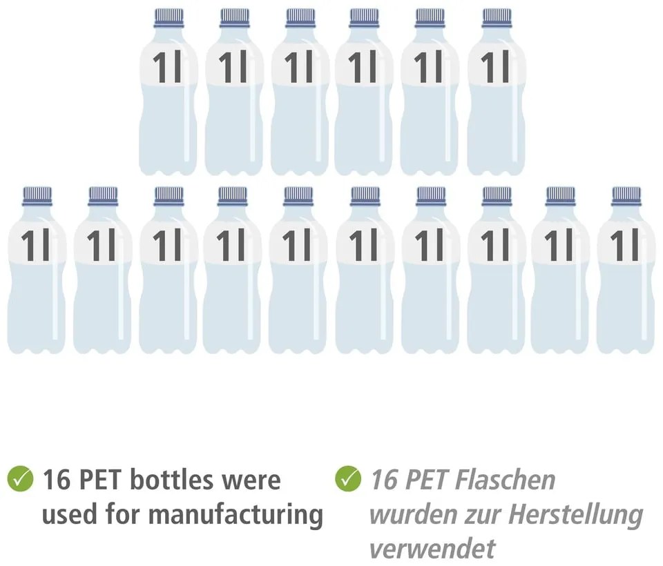 Coș de rufe din material textil 93 l Ecori – Wenko