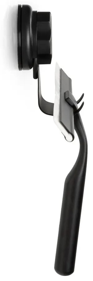 Racletă și suport autoadeziv Compactor Bestlock Black