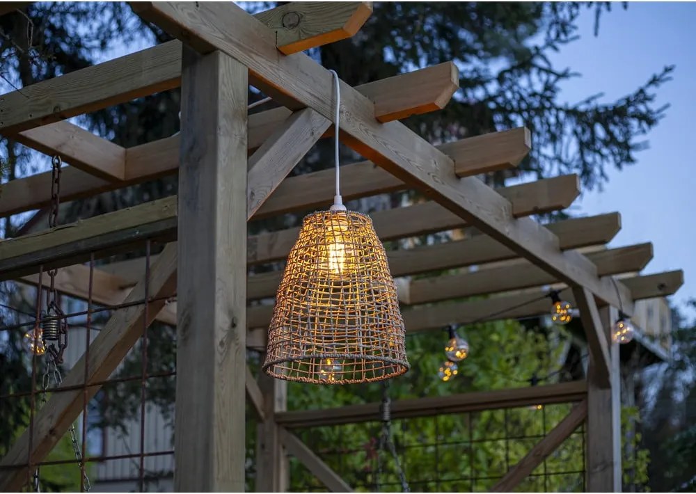 Abajur în culoare naturală ø 30 cm Tove – Star Trading