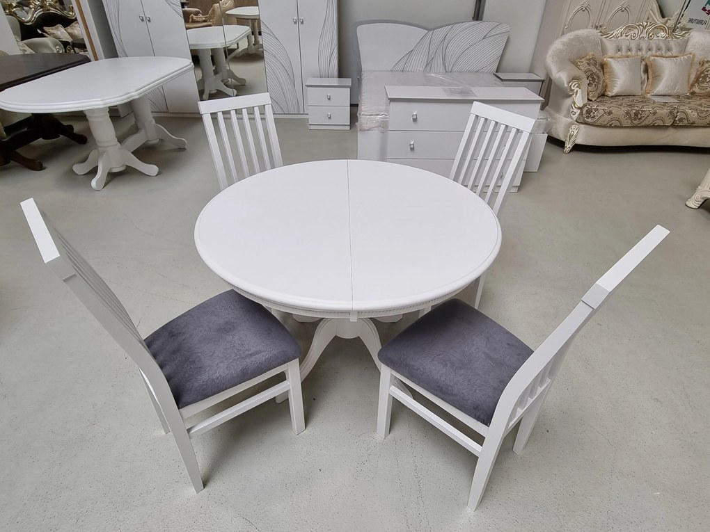 SET MARCO 11 MASA 106/141 CM + 4 SCAUNE personalizabil pe culori