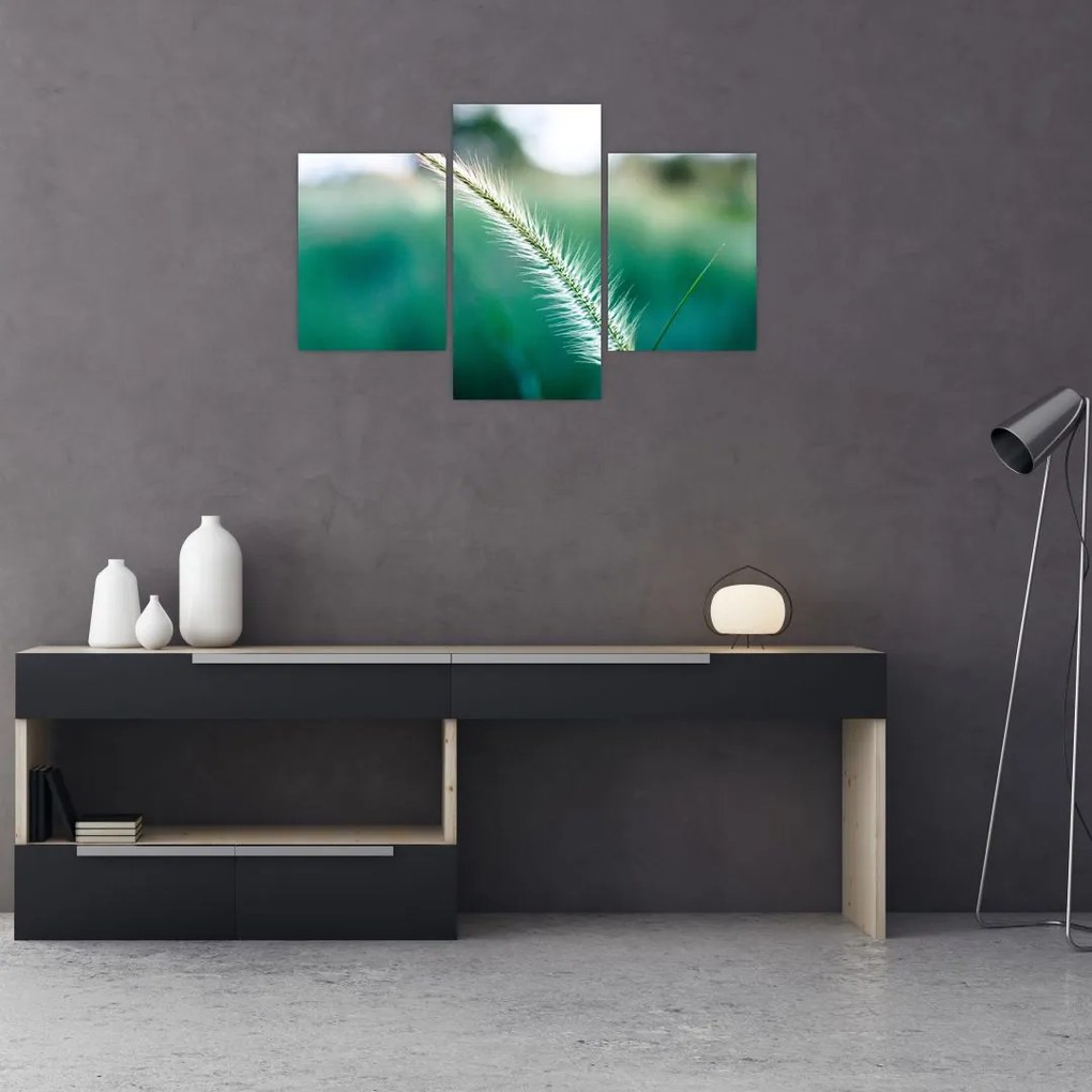 Tablou cu fir de iarbă (90x60 cm)