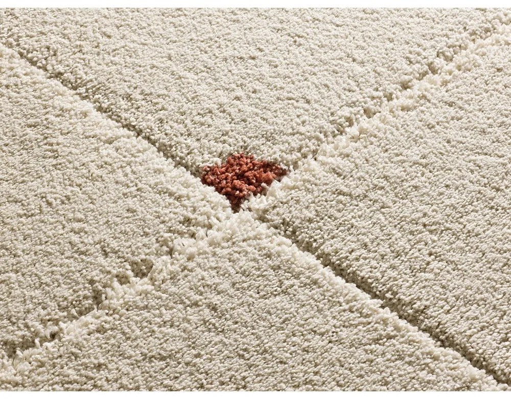 Covor cărămiziu-crem 160x230 cm Brenda – Universal