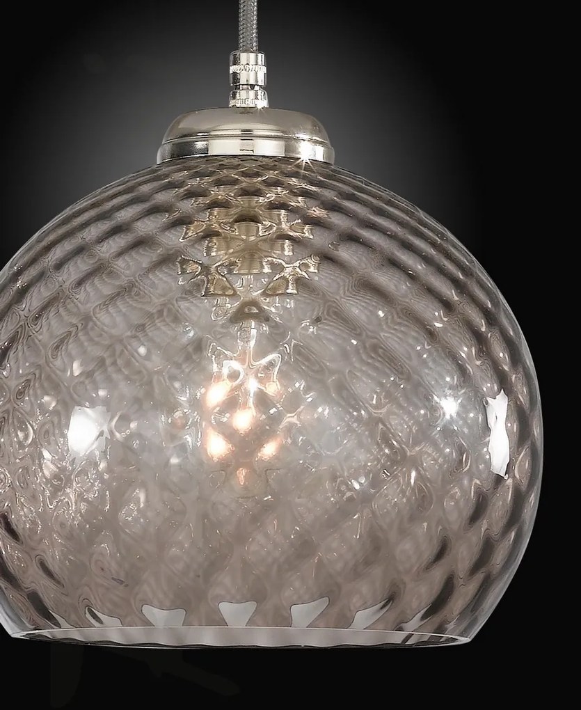 Lustra, Pendul modern design italian 10002 fumuriu