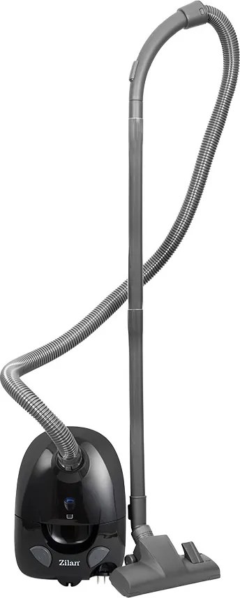 Aspirator cu sac ZILAN ZLN-8471,Negru Capacitate sac textil 2.0 l, Putere 1200W, Cordon electric retractabil 5 m