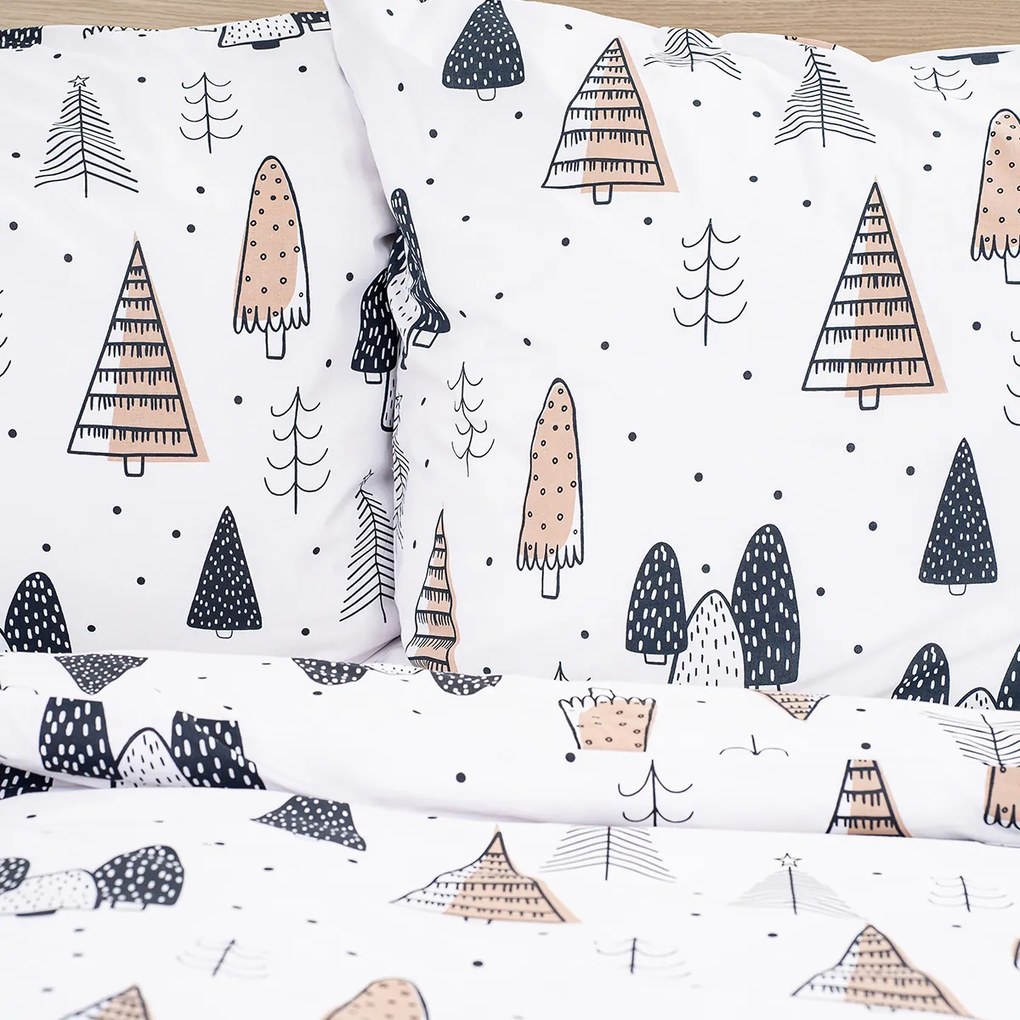 Lenjerie de pat din bumbac 4Home FrugalWinterland, 220 x 200 cm, 2 buc 70 x 90 cm, 220 x 220 cm, 2 buc. 70 x 90 cm