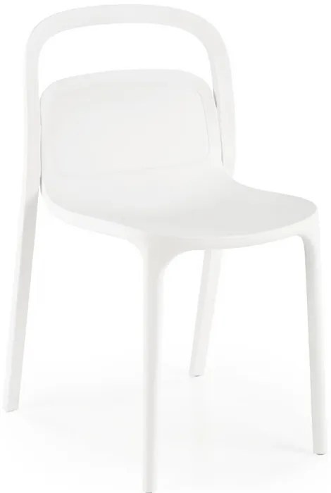 Scaun de bucaterie Lipa, alb