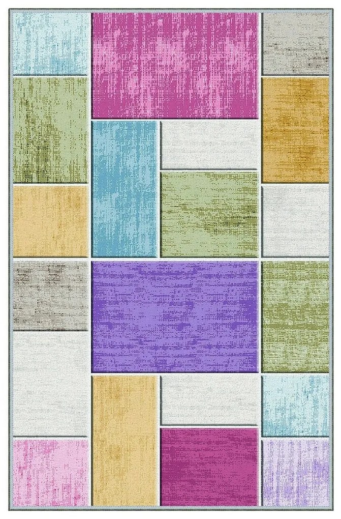 Covor, Eexfab540, 80x150 cm, Multicolor