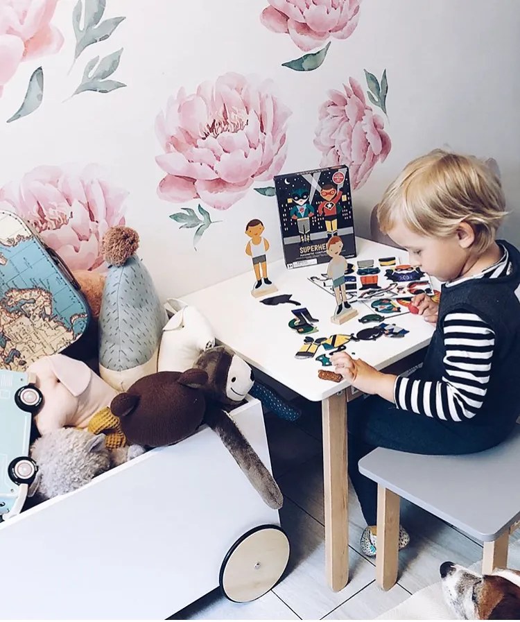 Masa pentru copii Culoare Gri, WOODY GREY