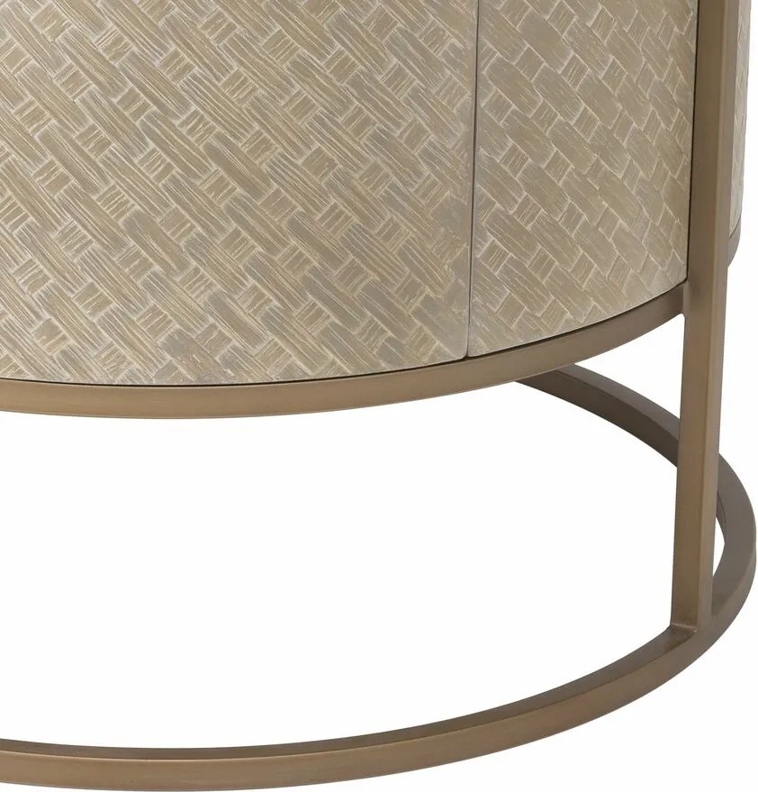 Noptiera/ Masuta laterala design LUX Napa Valley stejar albit 114776 HZ