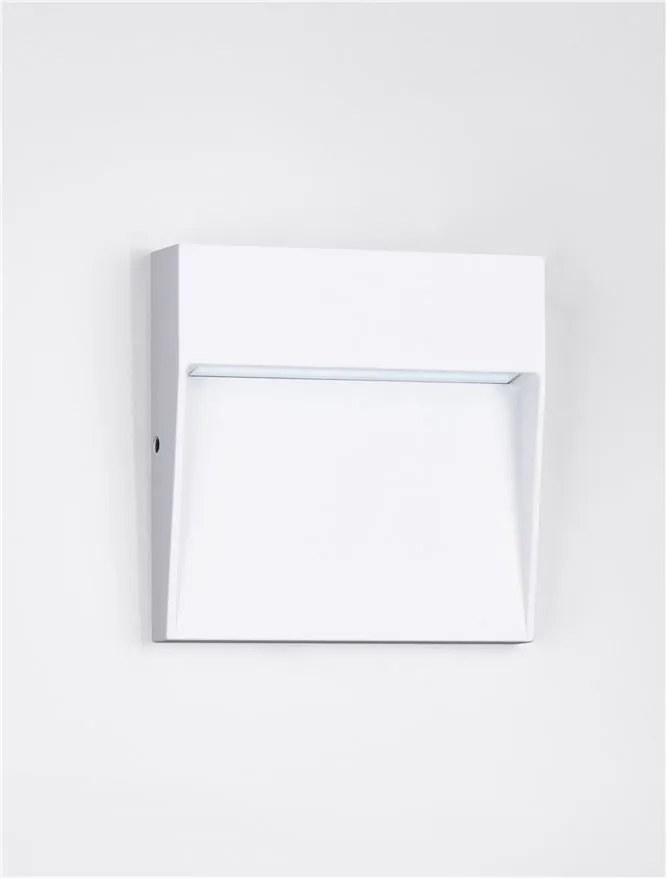 Spot LED aplicat iluminat exterior ambiental IP54 TOBY alb