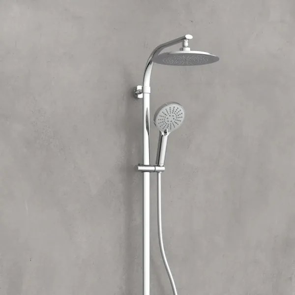 Schütte 60046 - Set de duș MADURA FRESH cu baterie termostatică, crom lucios