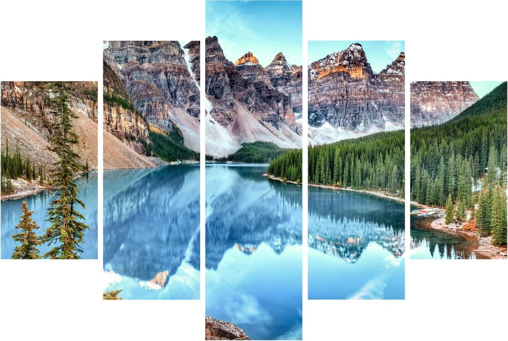 Tablou - Lacul Moraine (150x105 cm)