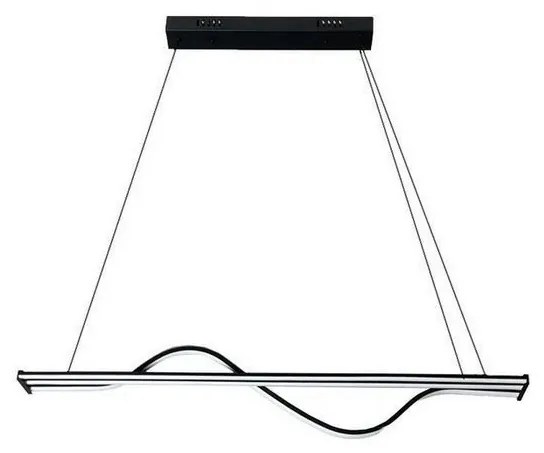 Lustră LED dimabilă pe cablu LED/70W/230V 3000-6500K + telecomandă