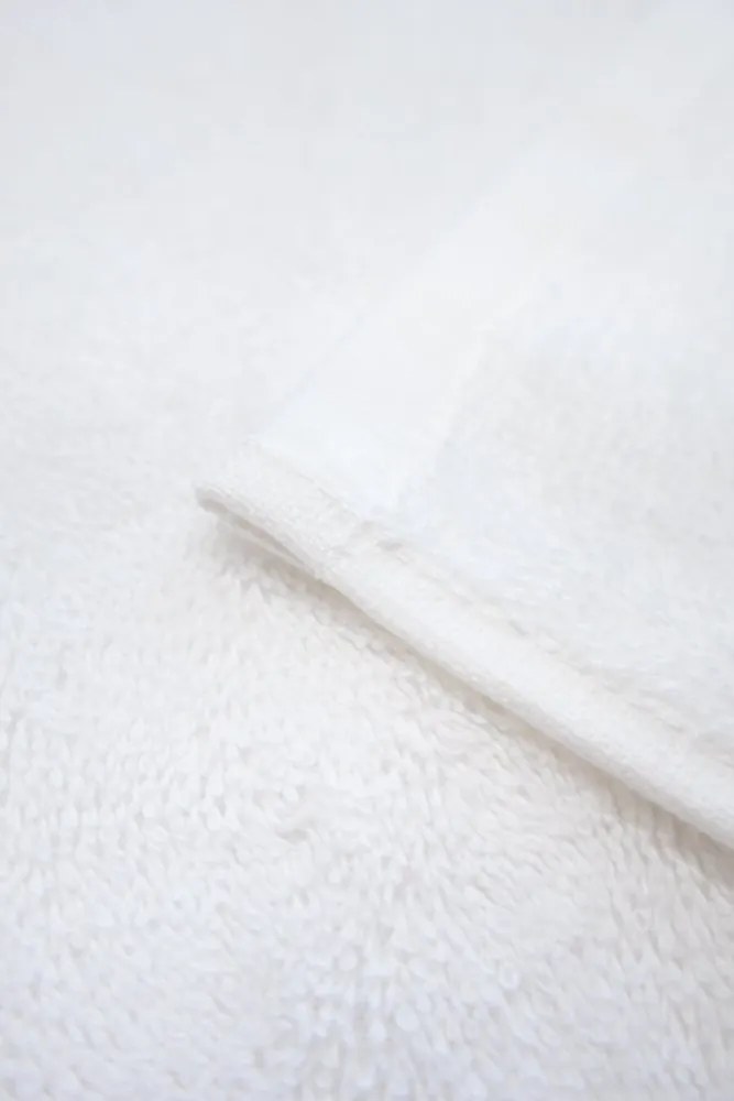Prosop DIARA 50x100 cm Alb – Broderie roz