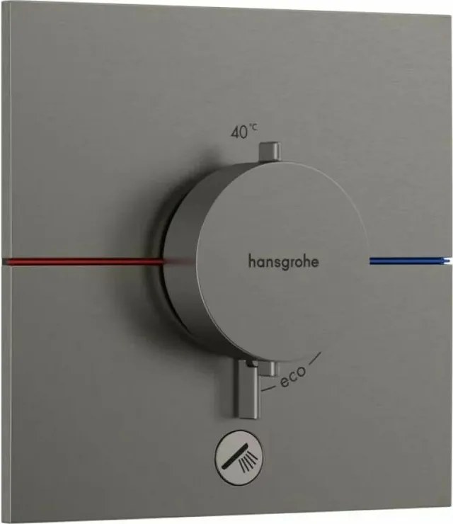 Baterie dus termostatata incastrata crom periat Hansgrohe ShowerSelect Comfort E 1 functie si iesire suplimentara