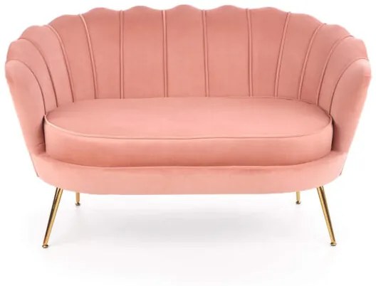Canapea fixa Amorinito XL velvet roz