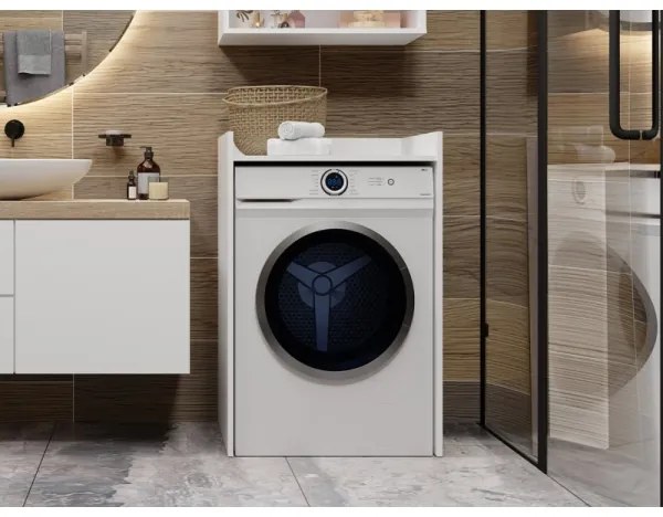 Dulap pentru mașină de spălat POLA 98x64 cm alb