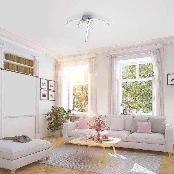 Leuchten Direkt 15341-55 - Plafonieră LED VALERIE 3xLED/3,7W/230V