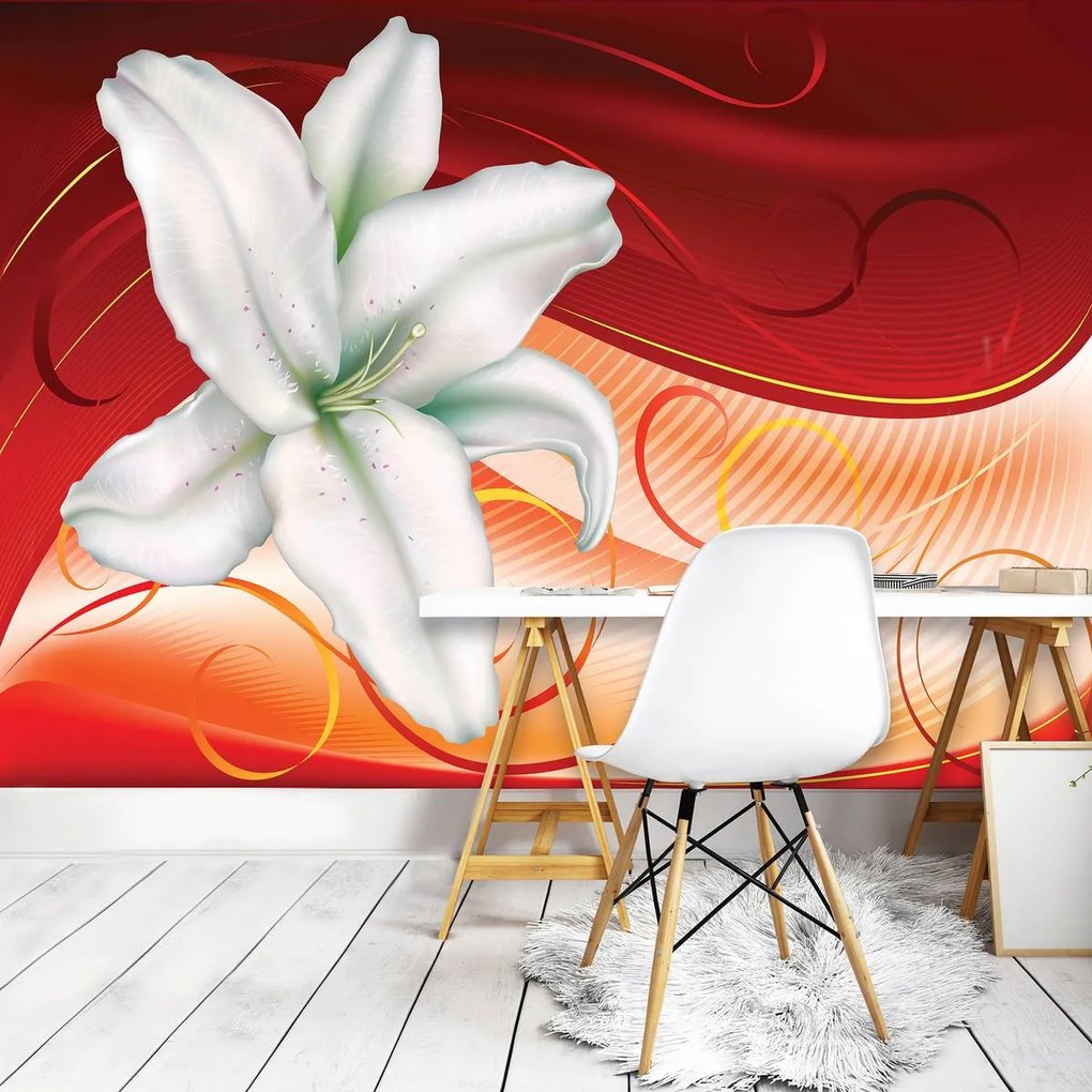 Fototapet - Arta abstractă  a Lili Hearts (152,5x104 cm)