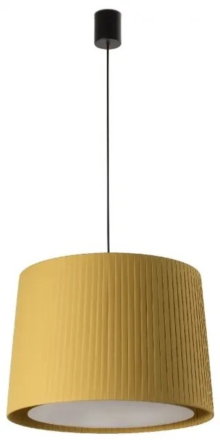 Lustra / Pendul modern design elegant SAMBA 40cm galben 64315-45