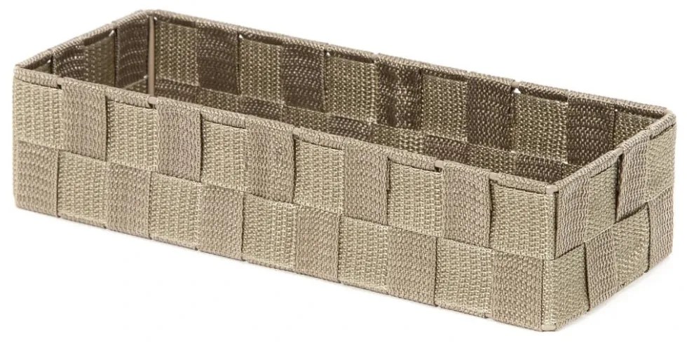 Compactor Organizator depozitare pentru sertar L TEX, 30 x 12 x 7 cm, taupe, L