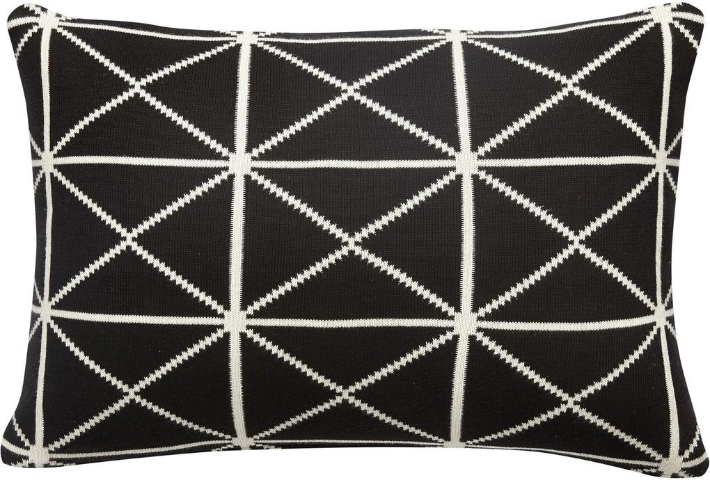 Perna Decorativa din Bumbac - Bumbac Negru lungime(60cm) x latime(40cm)