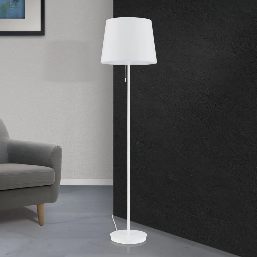 Lampadar/Lampa de podea design elegant LUDWIG alb