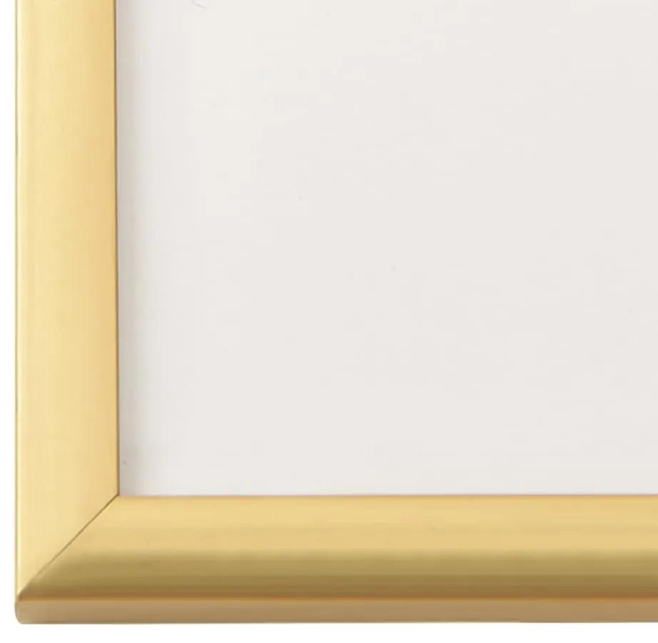 Rame foto colaj pentru perete masa, 5 buc., auriu, 10x15 cm MDF 5, Auriu, 10 x 15 cm