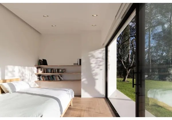 Corp de iluminat LED încastrat RONDO LED/6W/230V 4000K d. 15 cm lemn masiv stejar APLED