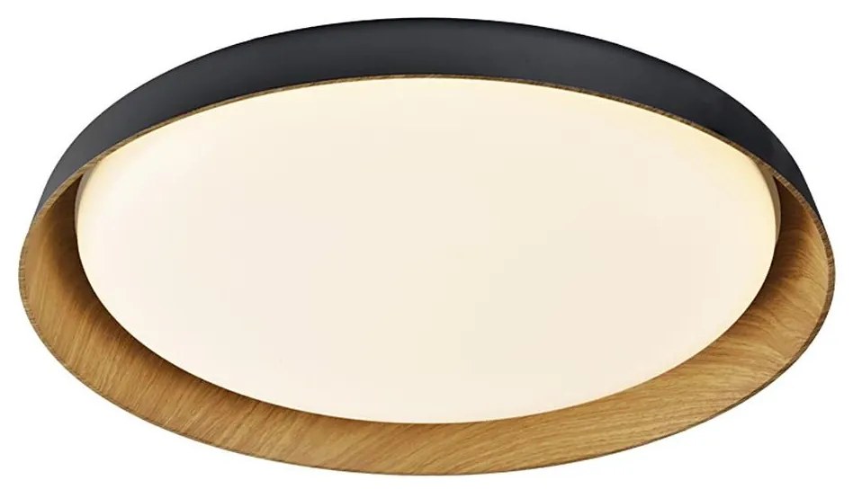 Plafonieră LED dimabilă Top Light SATELLITE LED/48W/230V 3000-6500K negru + telecomandă