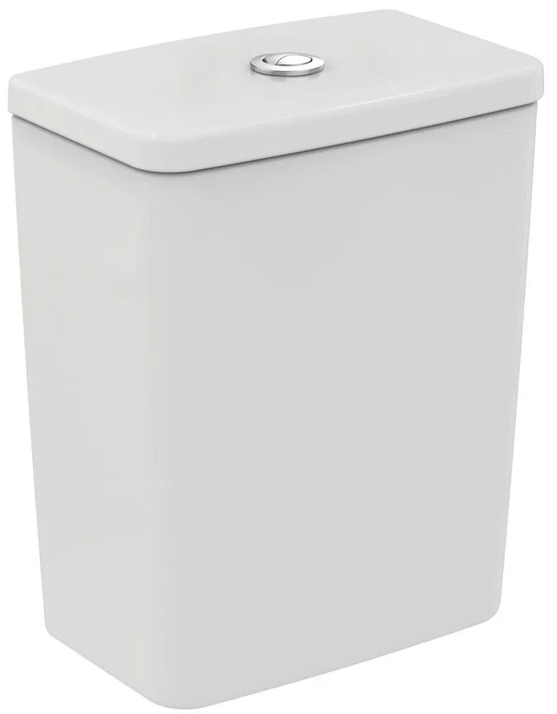 Rezervor WC Cube, alimentare de jos, alb