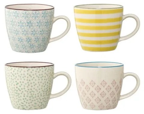 Set 4 căni din ceramică Bloomingville Patrizia