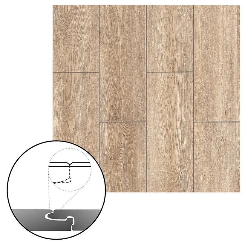 Pardoseală laminată Leziter Adler Oak Vinyl SPC