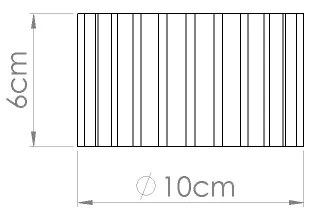Sollux SL.1822 - Spot AURA 1x GX53, 10 W, 230 V, Ø 6 cm, roșu