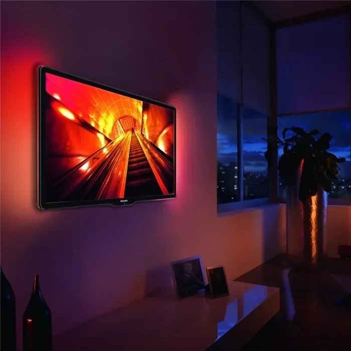 Bandă LED RGB în spatele televizorului - 3 m